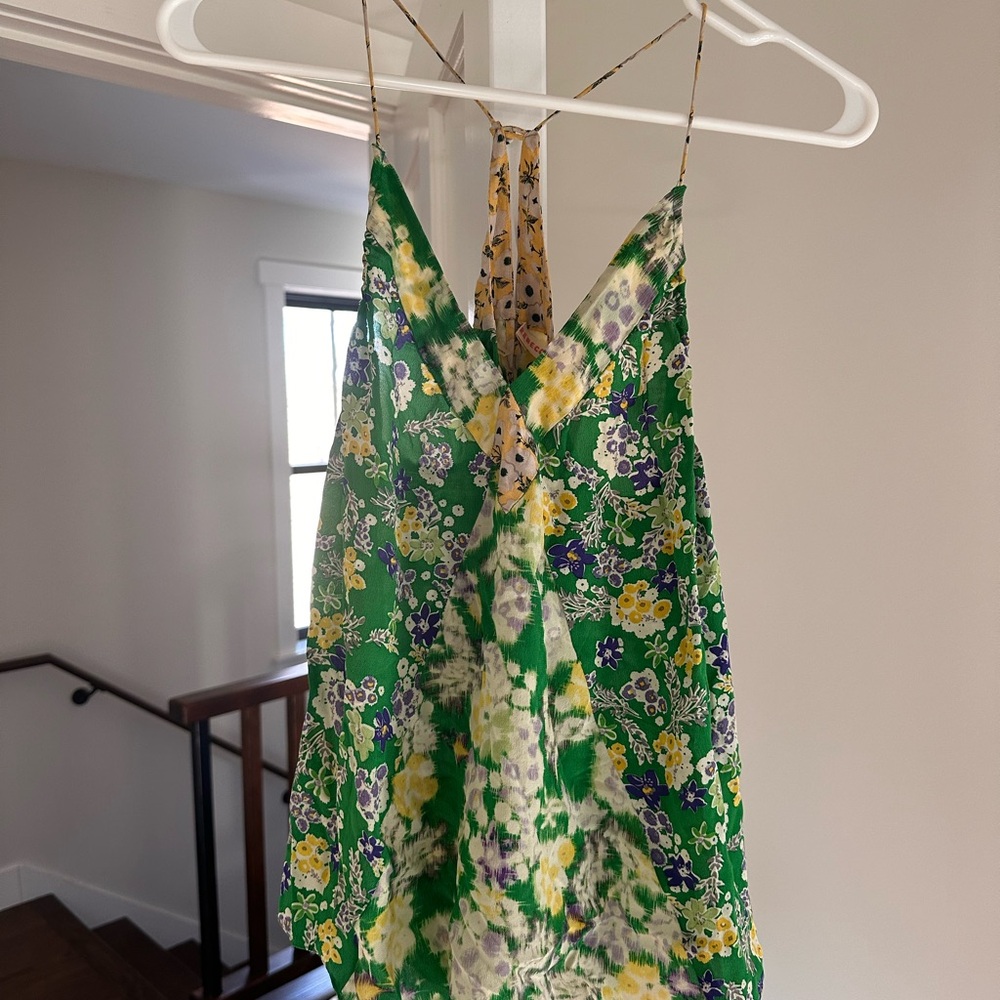 Rebecca Taylor Silk Floral Top